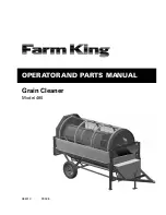 Предварительный просмотр 1 страницы Farm King 480 Operator And Parts Manual