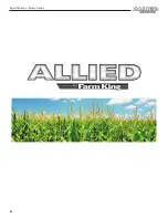 Preview for 88 page of Farm King Allied Binary Series Operator And Parts Manual