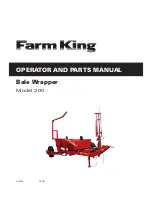 Preview for 1 page of Farm King BW200 Operator And Parts Manual