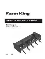 Farm King FK351 Operator And Parts Manual preview