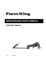 Farm King RSB6 Operator And Parts Manual preview