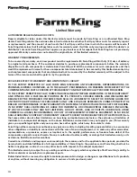 Предварительный просмотр 230 страницы Farm King VT3290 Operator And Parts Manual