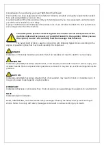 Preview for 2 page of FARM-MAXX FFM145 Operator And Parts Manual