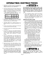 Preview for 4 page of FARM STAR CS-694 Owner'S Manual