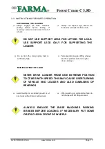 Предварительный просмотр 20 страницы FARMA CT 3 Instruction Book