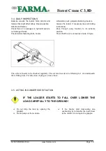 Предварительный просмотр 21 страницы FARMA CT 3 Instruction Book