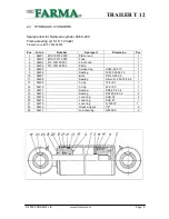 Preview for 7 page of FARMA T 12 Instruction Book