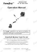 FarmBoy FB-BC-8652 Operation Manual preview