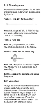 Preview for 4 page of Farmcomp Wile 25 Operating Instructions Manual