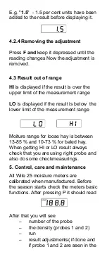 Preview for 11 page of Farmcomp Wile 25 Operating Instructions Manual