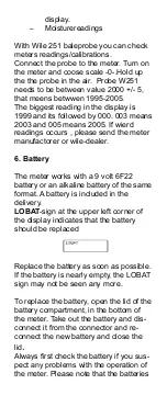 Preview for 12 page of Farmcomp Wile 25 Operating Instructions Manual