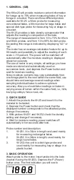 Preview for 4 page of Farmcomp Wile-25 Operating Instructions Manual