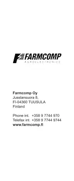 Preview for 32 page of Farmcomp Wile-25 Operating Instructions Manual