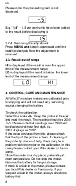 Preview for 8 page of Farmcomp Wile 27 Operating Instructions Manual