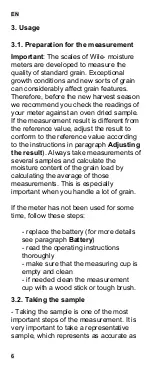 Preview for 6 page of Farmcomp Wile 65 Operating Instructions Manual