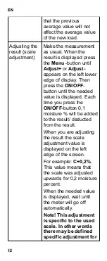 Preview for 12 page of Farmcomp Wile 65 Operating Instructions Manual