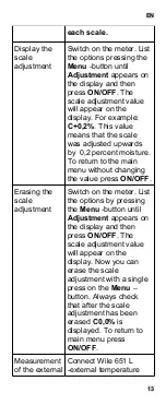 Preview for 13 page of Farmcomp Wile 65 Operating Instructions Manual