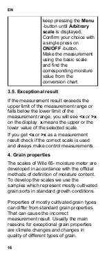 Preview for 16 page of Farmcomp Wile 65 Operating Instructions Manual