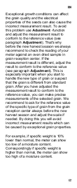 Preview for 17 page of Farmcomp Wile 65 Operating Instructions Manual