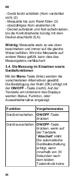 Preview for 24 page of Farmcomp Wile 65 Operating Instructions Manual