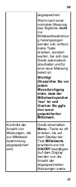 Preview for 27 page of Farmcomp Wile 65 Operating Instructions Manual