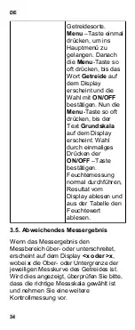 Preview for 34 page of Farmcomp Wile 65 Operating Instructions Manual