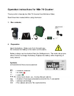 Preview for 3 page of Farmcomp Wile 78 Crusher Operation Instructions Manual