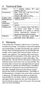 Preview for 3 page of Farmcomp Wile TEMP Operator'S Manual