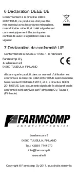 Preview for 12 page of Farmcomp Wile TEMP Operator'S Manual