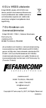 Preview for 56 page of Farmcomp Wile TEMP Operator'S Manual