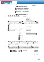 Предварительный просмотр 102 страницы Farmet FALCON 3 Operating Instruction