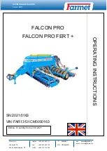 Farmet FALCON PRO Operating Instructions Manual предпросмотр