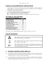 Preview for 4 page of Farmet K Series Operating Manual