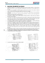 Preview for 22 page of Farmet K400NS Operating Manual