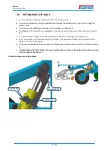 Предварительный просмотр 37 страницы Farmet SOFTER 12,5 PS Operating Manual