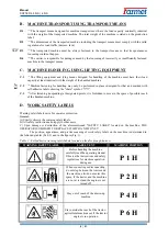 Предварительный просмотр 6 страницы Farmet SOFTER 4,5 NS Operating Manual