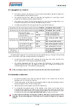 Предварительный просмотр 20 страницы Farmet TRIOLENT TX 380 NS Operating Manual