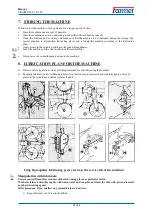 Предварительный просмотр 21 страницы Farmet VIDIUM P 350 Operating Manual