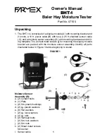 farmex BHT-1 Owner'S Manual preview