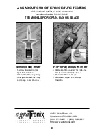 Preview for 8 page of farmex BHT-1 Owner'S Manual