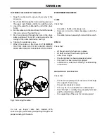 Preview for 16 page of Farmi Forest Corporation 290 Operation, Maintenance And Spare Parts Manual