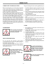 Предварительный просмотр 15 страницы Farmi Forest Corporation 4670 Operation, Maintenance And Spare Parts Manual