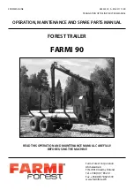 Preview for 1 page of Farmi Forest Corporation 90 Operation, Maintenance And Spare Parts Manual