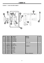 Preview for 21 page of Farmi Forest Corporation 90 Operation, Maintenance And Spare Parts Manual