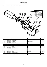 Preview for 22 page of Farmi Forest Corporation 90 Operation, Maintenance And Spare Parts Manual