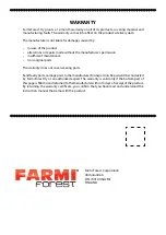 Preview for 25 page of Farmi Forest Corporation 90 Operation, Maintenance And Spare Parts Manual