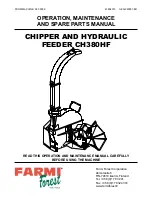 Farmi Forest Corporation CH380HF Operation, Maintenance And Spare Parts Manual предпросмотр