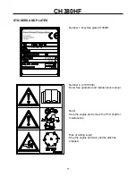 Предварительный просмотр 11 страницы Farmi Forest Corporation CH380HF Operation, Maintenance And Spare Parts Manual