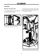 Предварительный просмотр 19 страницы Farmi Forest Corporation CH380HF Operation, Maintenance And Spare Parts Manual