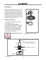 Предварительный просмотр 24 страницы Farmi Forest Corporation CH380HF Operation, Maintenance And Spare Parts Manual